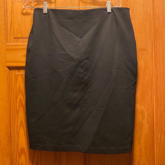 Grace Dresses & Skirts - 🆕 Grace Black Straight Zipper Back Skirt, Size 14